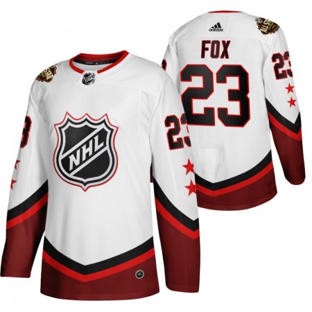 Herren Eishockey New York Rangers Trikot Adam Fox 23 2022 NHL All-Star Weiß Authentic